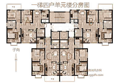 玄空风水中分房对凶吉的危害及分辨的方式