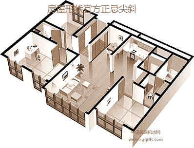 购房租房子风水学注重原先那么多