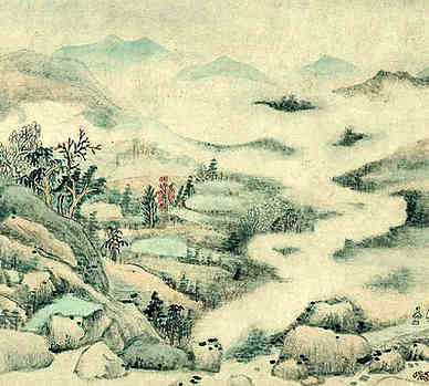 【春晴步后园晚望其三】原文-清末.陈三立