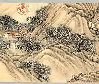 【飞来寺胜景古迹其一钓鲤石】原文-明.朱士赞