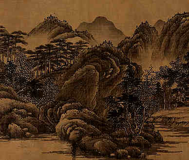 【题张雨森画屏十景其四溪塘销夏】原文-清.弘历