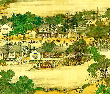 【题织图二十三首其十三（练丝）第十三图】原文-清.玄烨