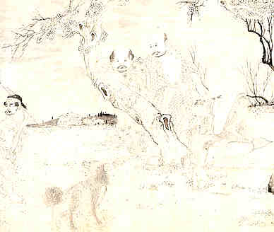 【犹龙与文衣诗有夜雪打空廊君诗在何处之句文衣和之余步其韵其二】原文-清.魏裔介