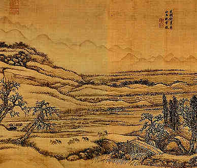 【雨中题圣情楼画蜀葵其一】原文-近代.梁鸿志